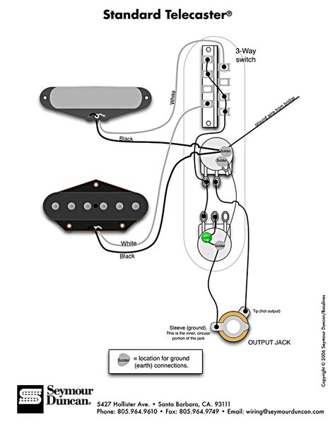 3 way switch telecaster pickup wiring diagram 